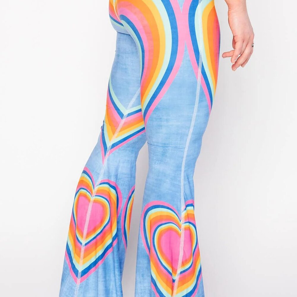 Yoga Democracy Bell Bottoms  Small